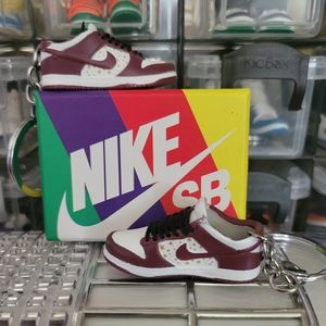 Nike SB mini sneakers keychain.